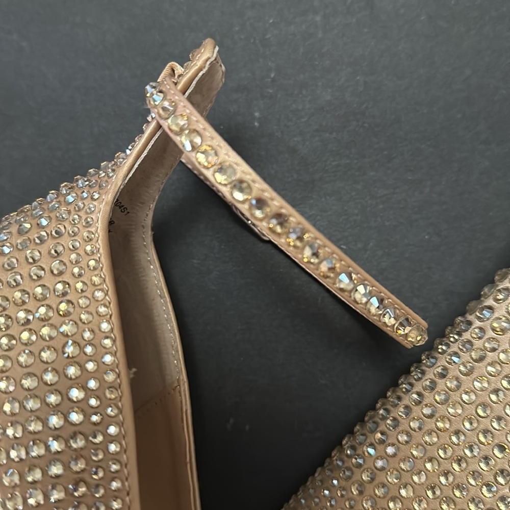 NWT- Steve Madden Skyrise-R Rhinestone platform Heels - Picture 7 of 10